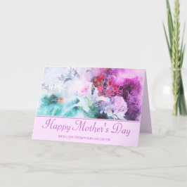 Snyggt Flowers Mors dag Helgkort