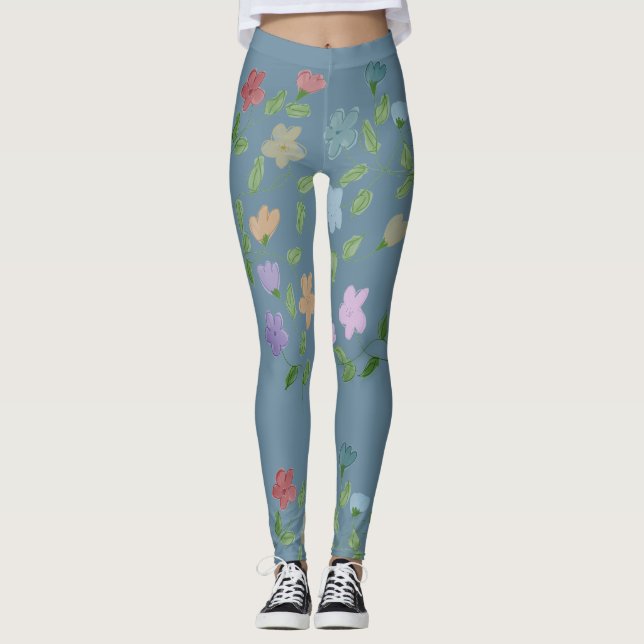 Snyggt Flyttad Girly Leggings (Framsida)