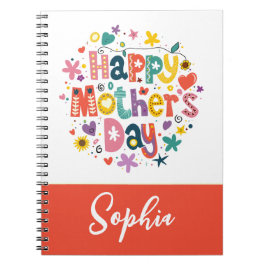 Snyggt för Coola av dagstidningen Blommigt lycklig Anteckningsbok