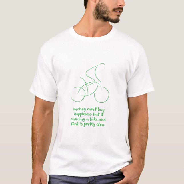 Snyggt för cykling av coola t shirt (Framsida)