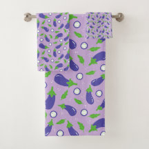 Snyggt för Eggplant Bath Towels Bathroom Elegant