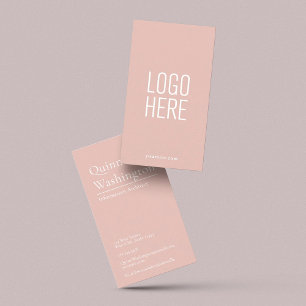 Snyggt för elegant Modern Simple Logotyp Professio Visitkort