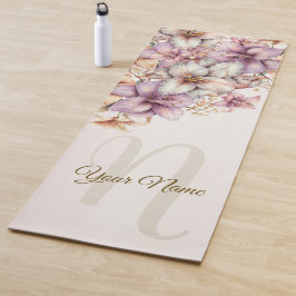 Snyggt för Eleganten Watercolor Boho Rosa Flowers 
