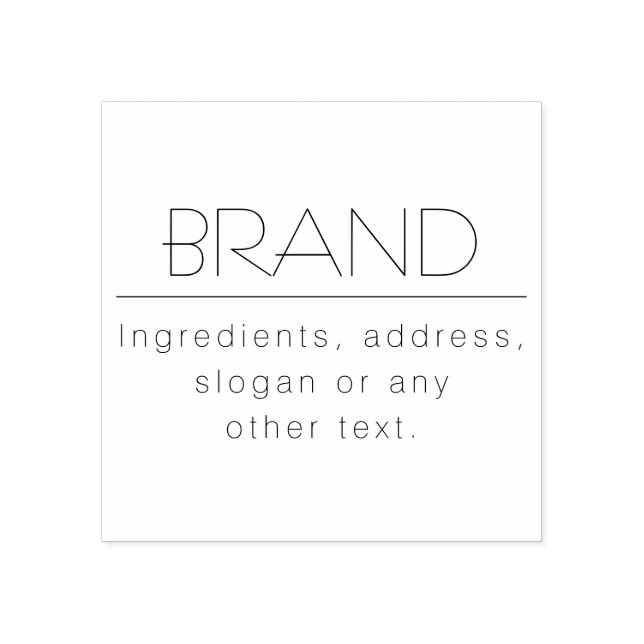 Snyggt för flera syften stämpel (Tryck)