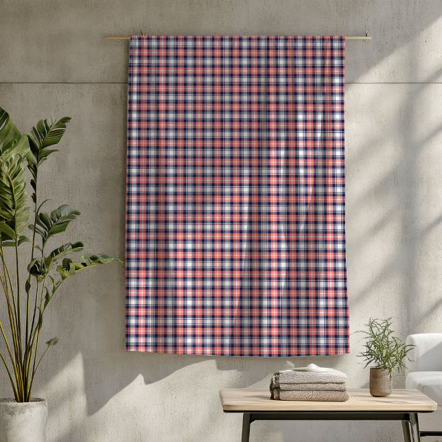 Snyggt för korallvskrov och bekvämlighet fleecefilt (Coral Navy Throw Blanket Stylish and Comfortable)