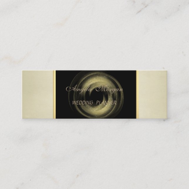 Snyggt för modern Professionell-Elegant Mini Visitkort (Framsida)