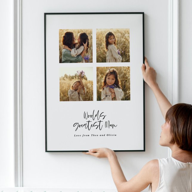 snyggt för multifoto-elegant Underbarare Morsa Poster (Skapare uppladdad)