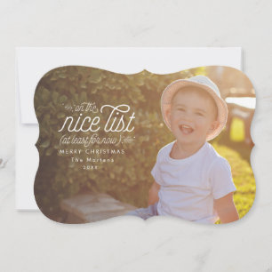 Snyggt för nu roligt Helgdag-fotokort Julkort