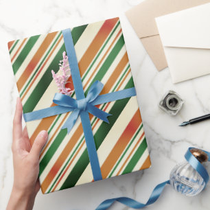 Snyggt för pastellGrönt och återställ Orange för E Presentpapper