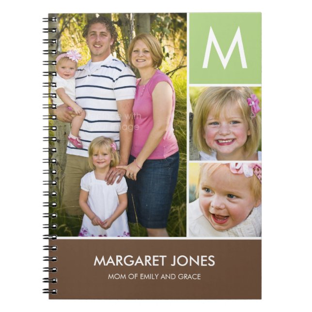 Snyggt - första Personligens anteckningsbok Med Spiral (Framsidan)