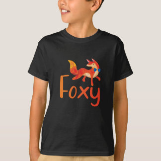Snyggt Foxy Shirt med Illustrated Fox Shirt T-shirt
