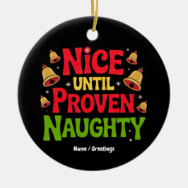 Snyggt fram till beprövad juldesign Cheeky Julgransprydnad Keramik