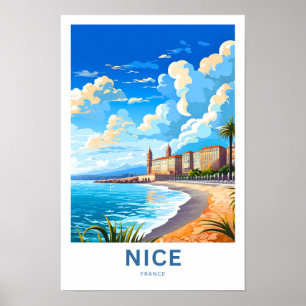 Snyggt Frankrike Travel-utskrift Poster