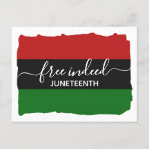 Snyggt FRITT, VERKLIGEN Pan African JUNETEENTH