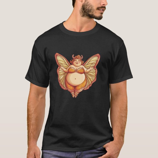 Snyggt fylligt fe-kostym t shirt (Framsida)