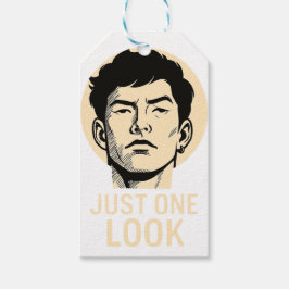 Snyggt Gbit Märkre - EN TIDIGARE konstnärlig desig Presentetikett