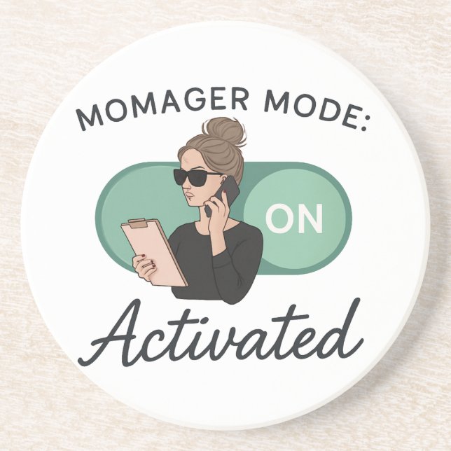 Snyggt Gift för Chef Mammor Underlägg (Framsidan)