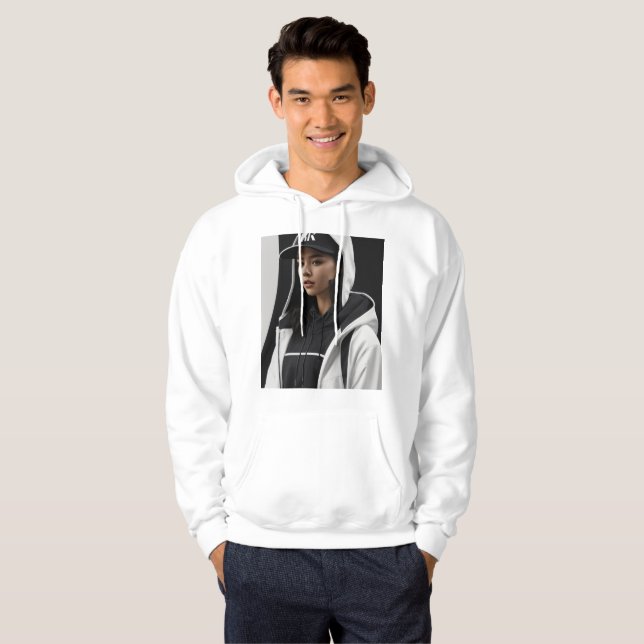 Snyggt Girl Photo Hoodie (Hel framsida)