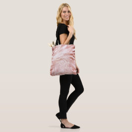 Snyggt Girly Rosa ros Guld Zebra Glam Glitz Tygkasse