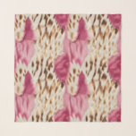 Snyggt Girly Rosa White Guld Zebra Sjal<br><div class="desc">Snyggt Girly Rosa Guld White Zebra</div>