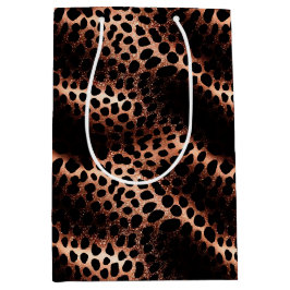 Snyggt Glam Ro Guld  Rosa Leopard Gnistra