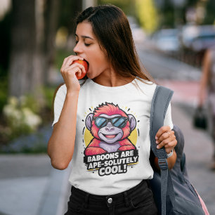 Snyggt Gorilla: Baboon är en absolut Coola T Shirt