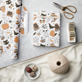 Snyggt Gott Halloween Presentpapper