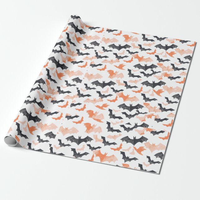 Snyggt Gott Halloween  Presentpapper (Utrullad)