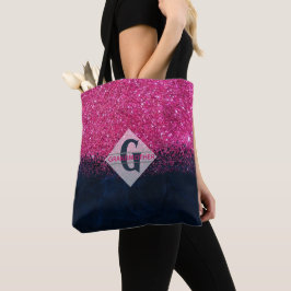 Snyggt GRANDMOTHER Tote Monogrammed Tygkasse