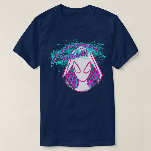 Snyggt grannskap Spider-Gwen  T Shirt (Design framsida)