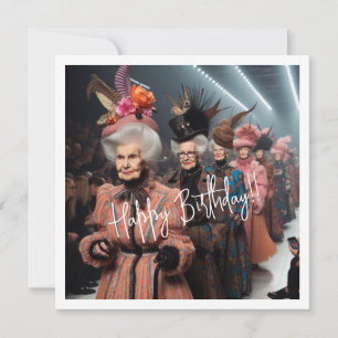 Snyggt Granny, Grattis på födelsedagen Granny Kort