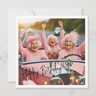 Snyggt Granny, Grattis på födelsedagen Granny Kort