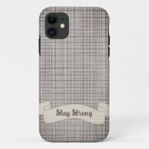 Snyggt Grått Gingham Play iphone case