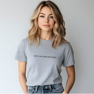 Snyggt Grått kan du. Slut på historiskt slott T Shirt