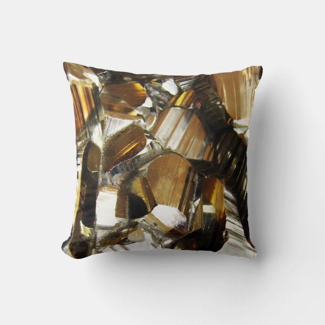 Snyggt Guld Agate Kudde (Framsida)