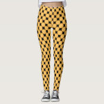 Snyggt Gult Polka-punkt Leggings<br><div class="desc">2024</div>