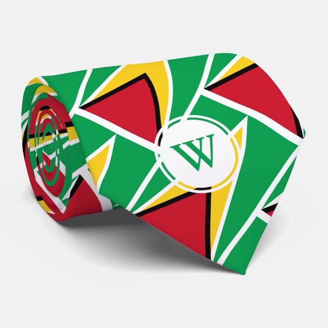 Snyggt GUYANA FLAGGA Monogram Scripture Slips (Rullad)