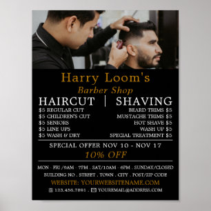 Snyggt Hair cut, Manar Barbers Reklamation Poster
