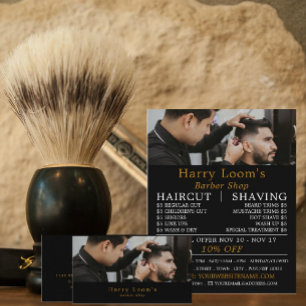 Snyggt Hair cut, Manar Visitkort