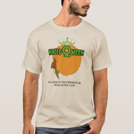 Snyggt HALLOQWEEN Afro Queen Halloween T Shirt