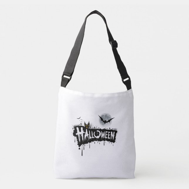 Snyggt Halloween Tote Bag Axelväska (Framsida)
