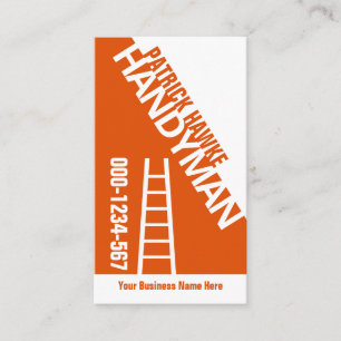 Snyggt Handyman Ladder Visitkort