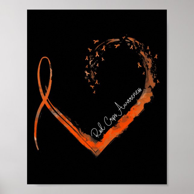 Snyggt Heart Crps Awareness Poster (Framsidan)