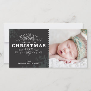 SNYGGT HELGDAG PHOTOCARD: Skicka julglädjen Julkort