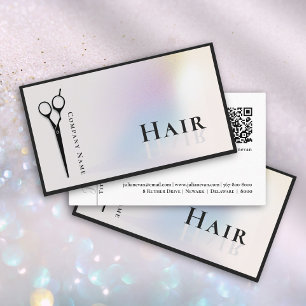 Snyggt HoloGraph Hair Stylist-sax Visitkort