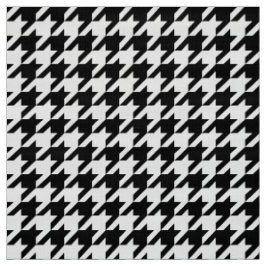 Snyggt Houndstooth Black White Geometric Play Tyg