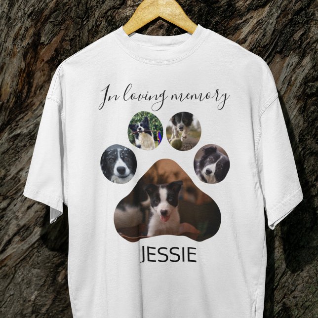 Snyggt i lagringsminnet | Paw Skriv ut fotouppsätt T Shirt (Skapare uppladdad)