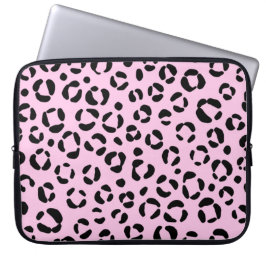 Snyggt i rosa djurtryck laptop fodral