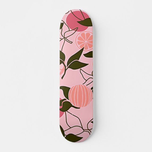 Snyggt i rosa skateboard (Framsida)