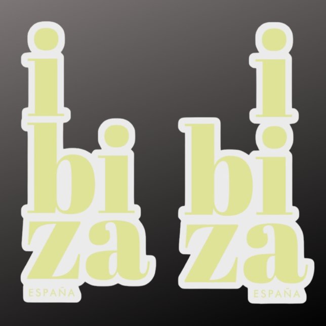 Snyggt Ibiza Spanien Klistermärken (Skapare uppladdad)
